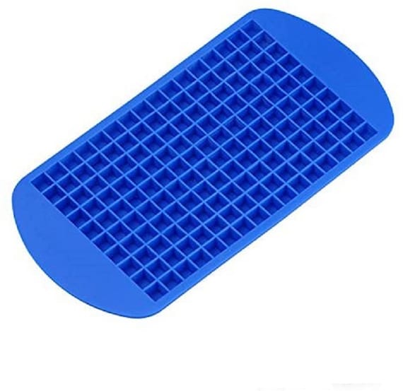 160 Hole Ice Cube Mould Silicone Chocolate Wax Melt Soap Jelly Ice Mould Baking, Non Stick Food Grade Silicone