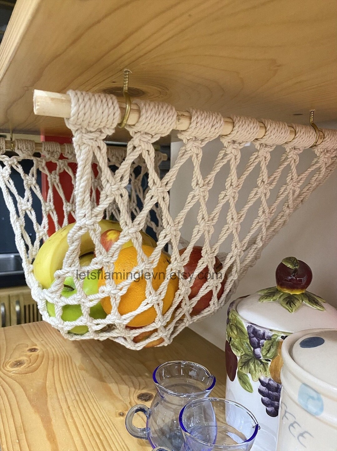 Under cabinet fruit & veggie hammock Clearance