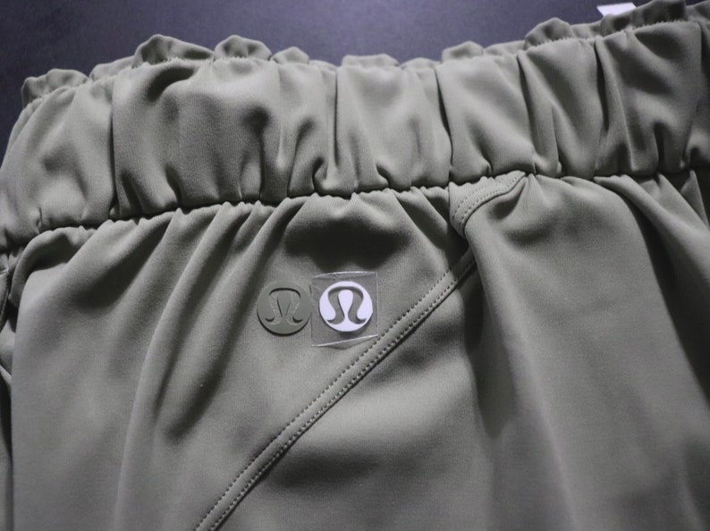 lululemon reflective logo iron on arts