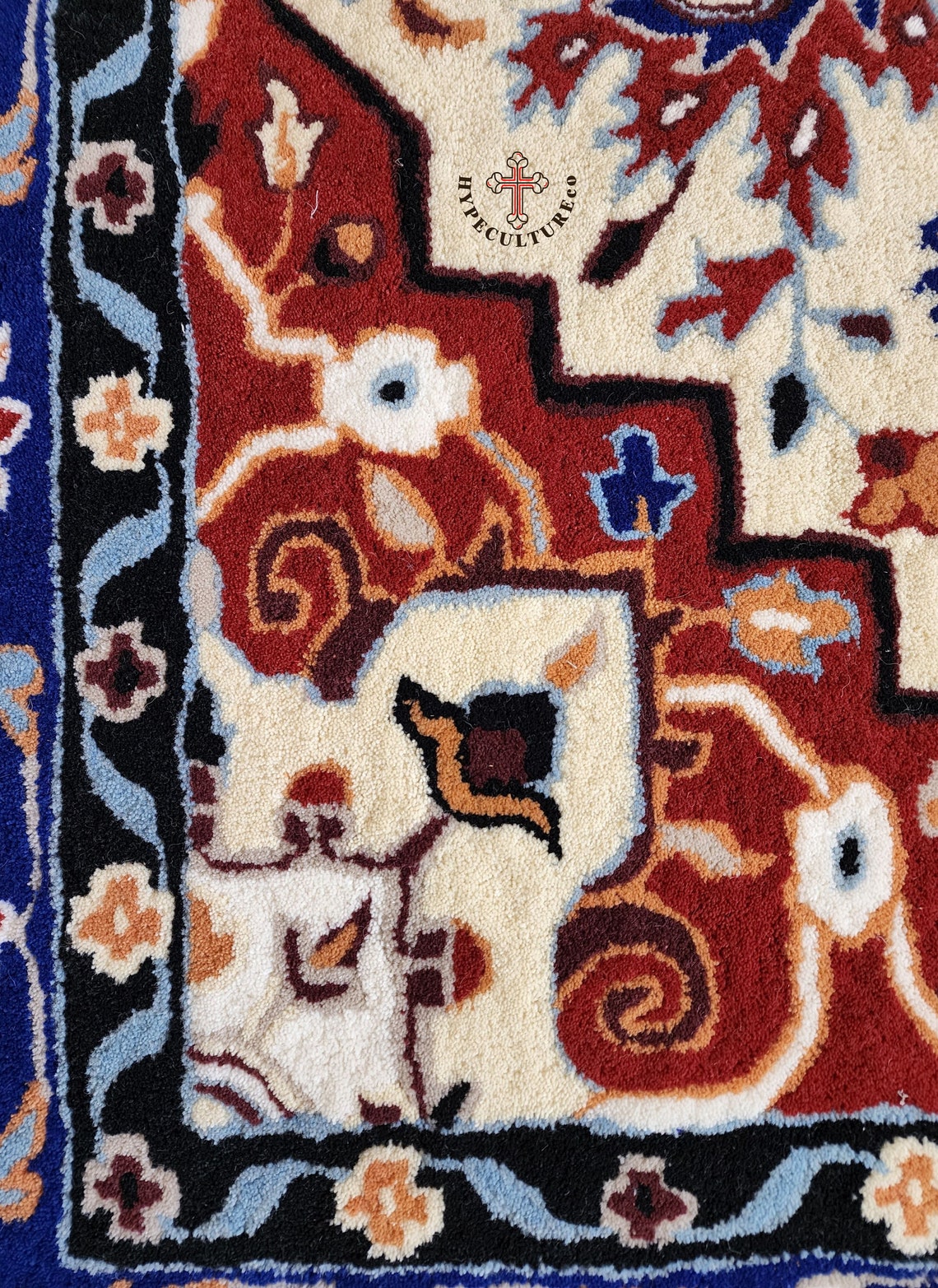 XXL PERSIAN MELTING Rug / Persian Rug / Melting Design / Home Etsy