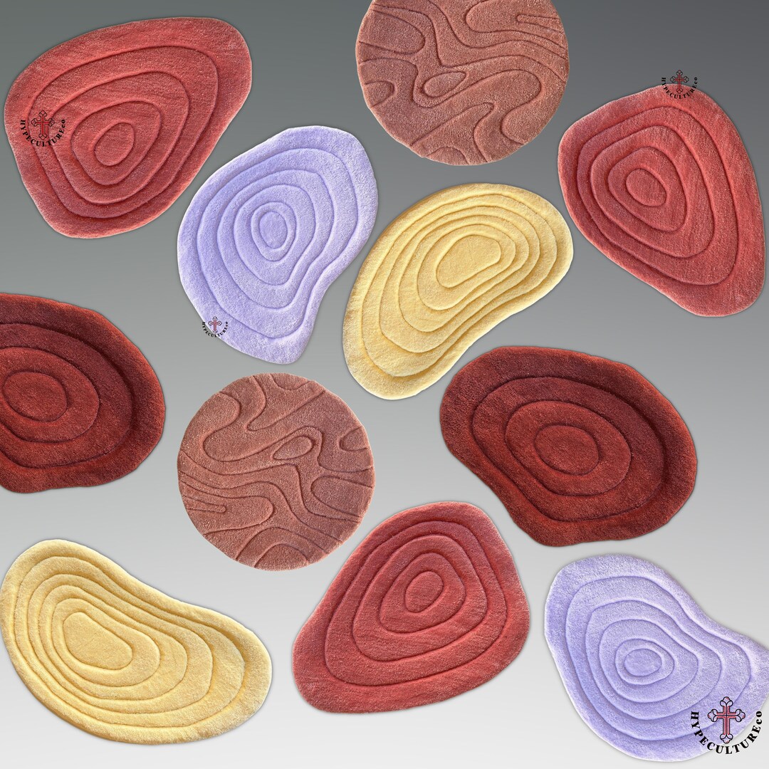 COLOURFULL ABSTRACT RUG / Make Your Own Rug / Hypebeast Rug / Etsy