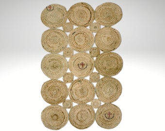 15 in. Natural Jute LR12027-NAT15 Natural Placemat (Set of 2) 15 in. Natural Jute LR12027-NAT15 Natural Placemat (Set of 2)