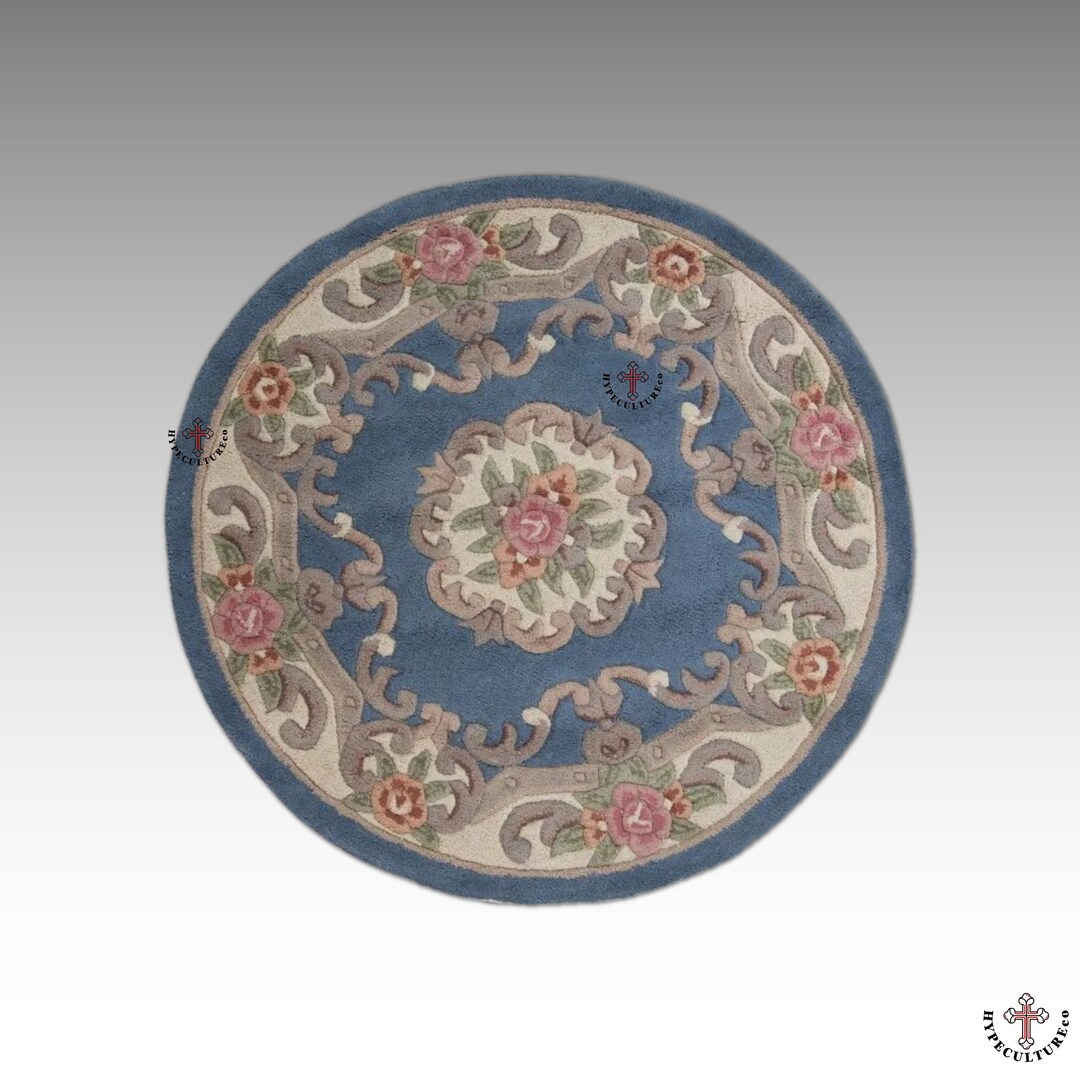 Round Classic Rug CLASSIC ROUND ART Modern Rug /premium Carpet / Customise Your Own ...