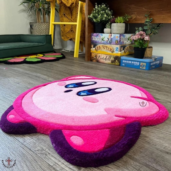 CUTE CARTOON RUG / Hypebeast Rug / Handmade Hand-tufted / Rugs for Kids /  Kids Room / Kids Pet Friendly Material / Father's Day Gift 