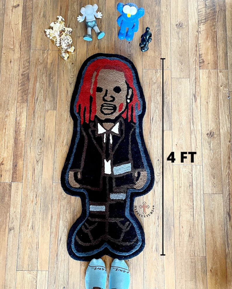 CARTI RAPPER RUG / Playboi Rug / Hypebeast Carpet / Etsy