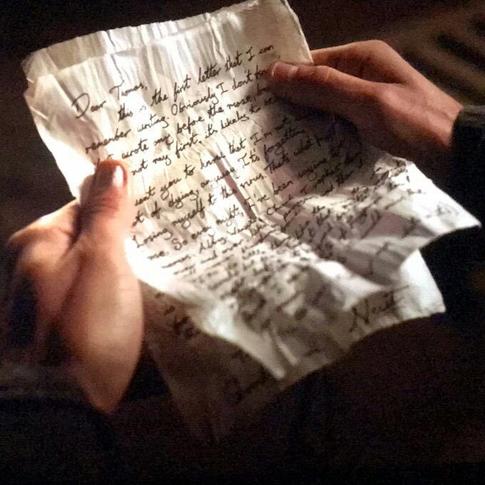 Newt S Goodbye Letter To Thomas The Maze Runner Death Etsy Newt S Goodbye Letter To Thomas The Maze Runner Death Etsy