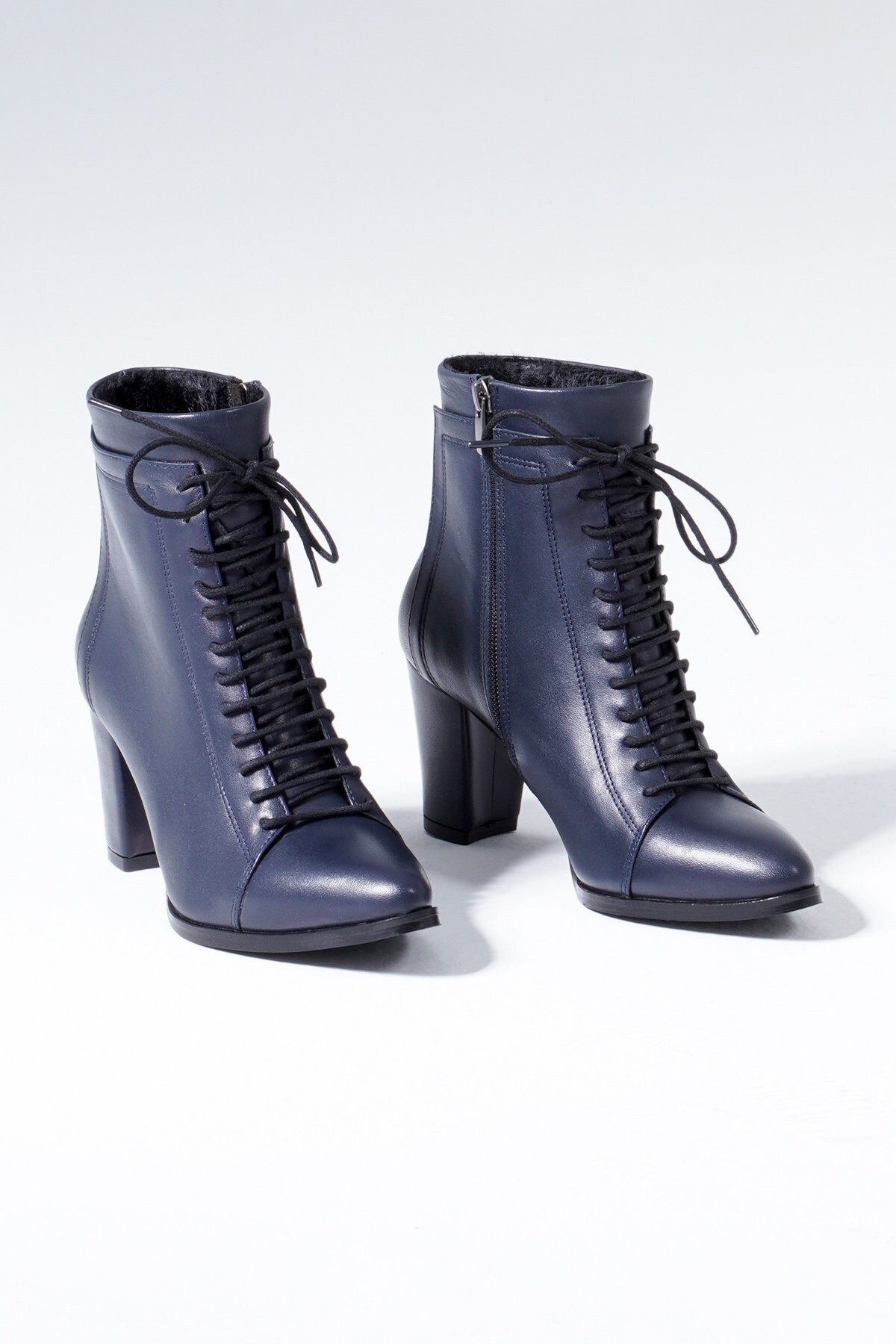leather ankle boots size 5