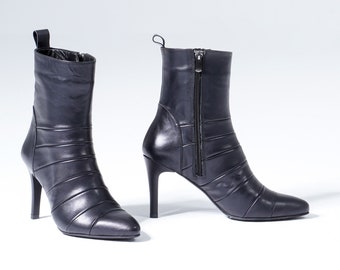 High Heel Ankle Boot - Etsy