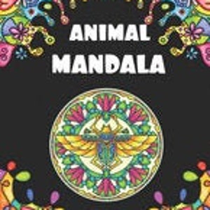 Animal Coloring Book for Adults image 1