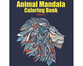 Animal Coloring Book for Adults