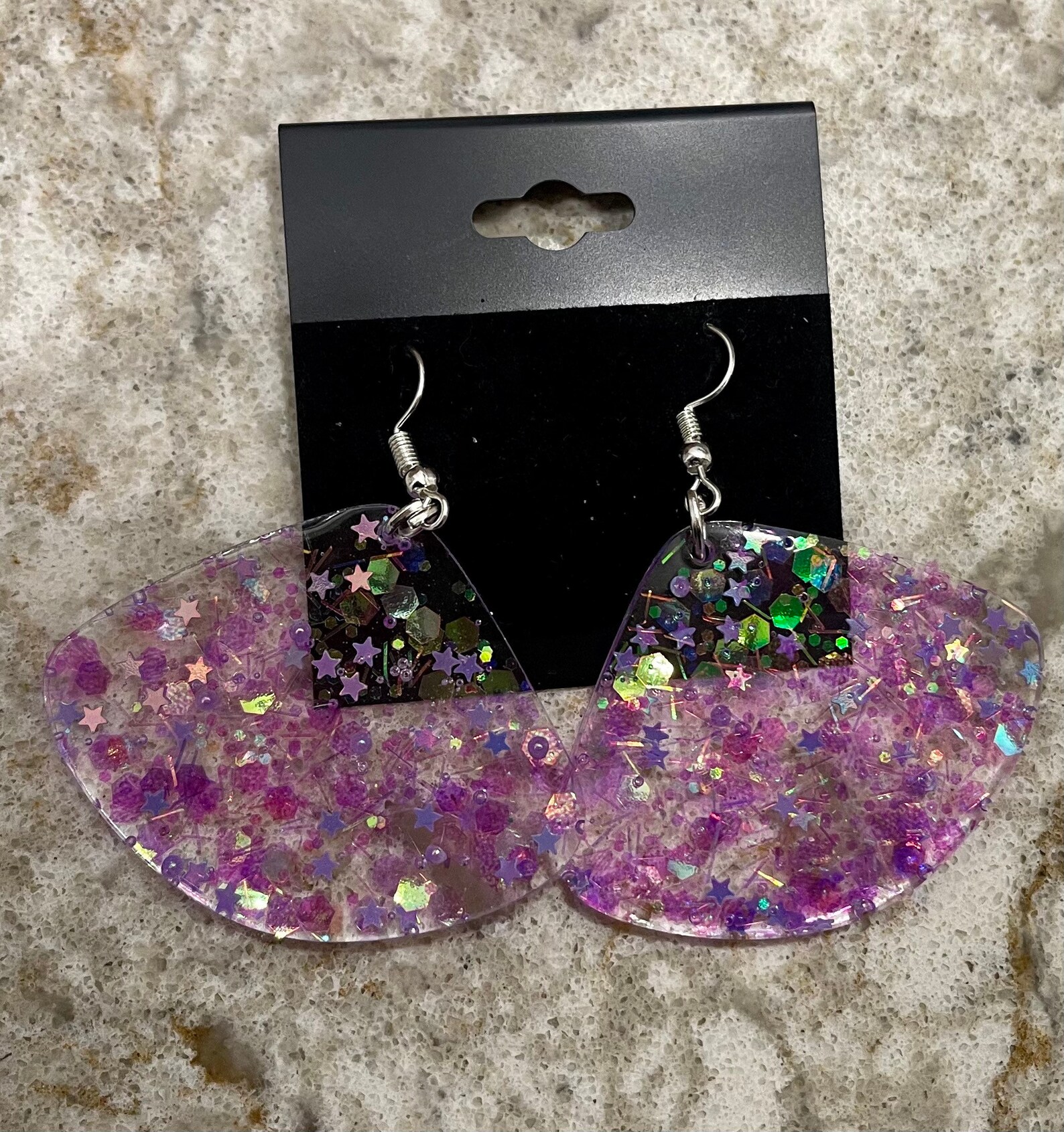 Retro earrings metallic earrings disco disco earrings Etsy