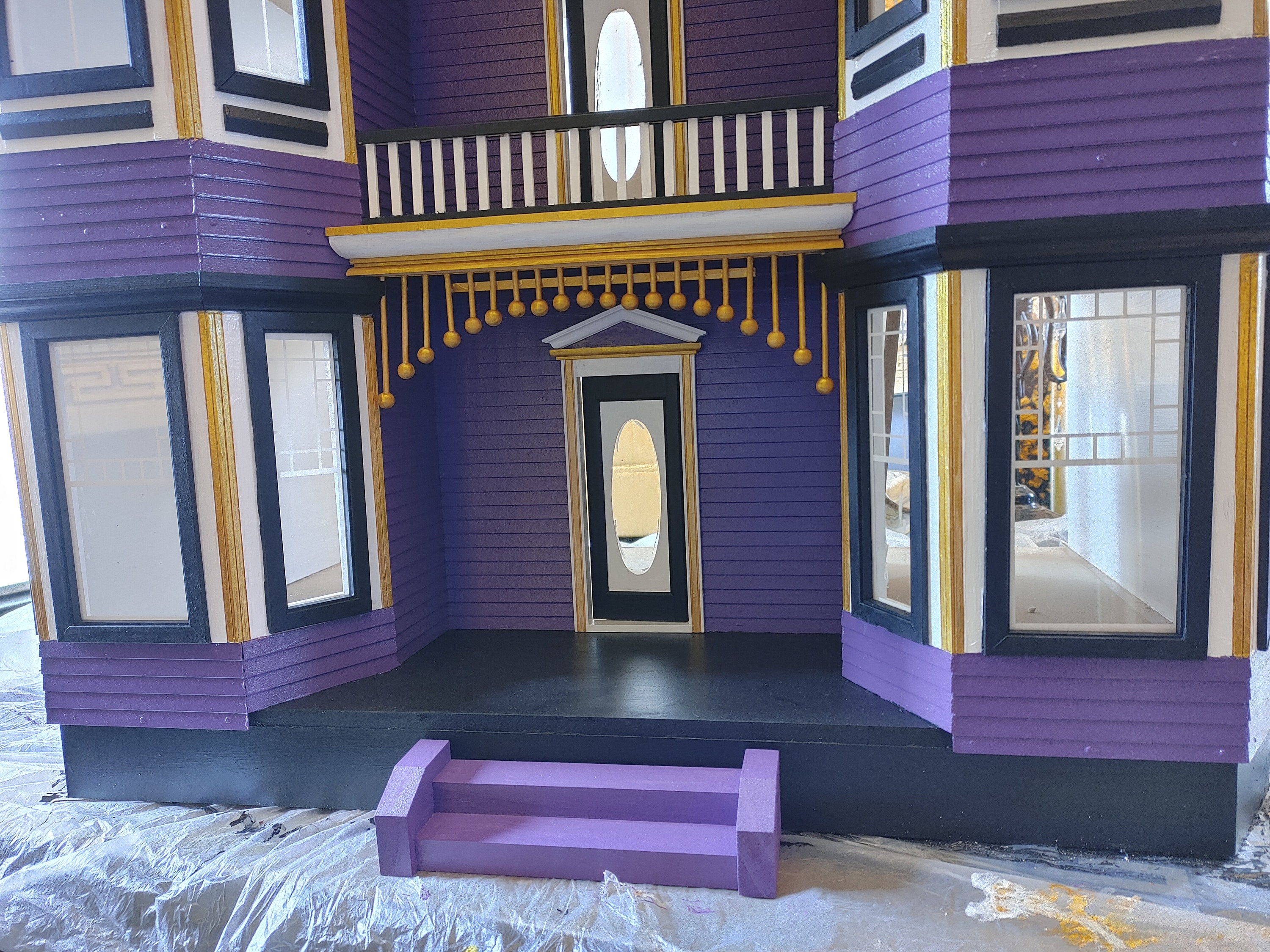 Dollhouse Victorian Painted Lady 112 Etsy