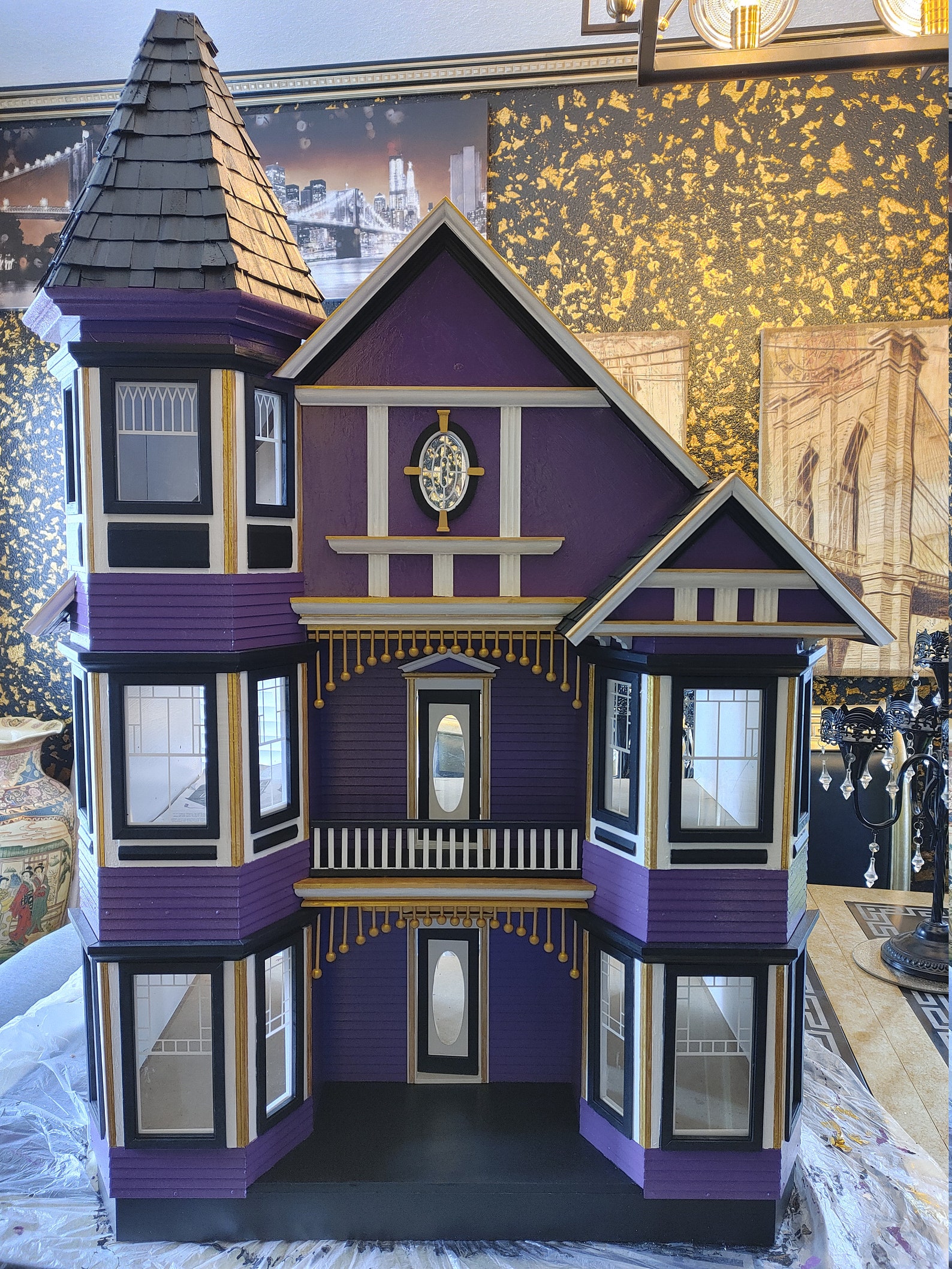 Dollhouse Victorian Painted Lady 112 Etsy