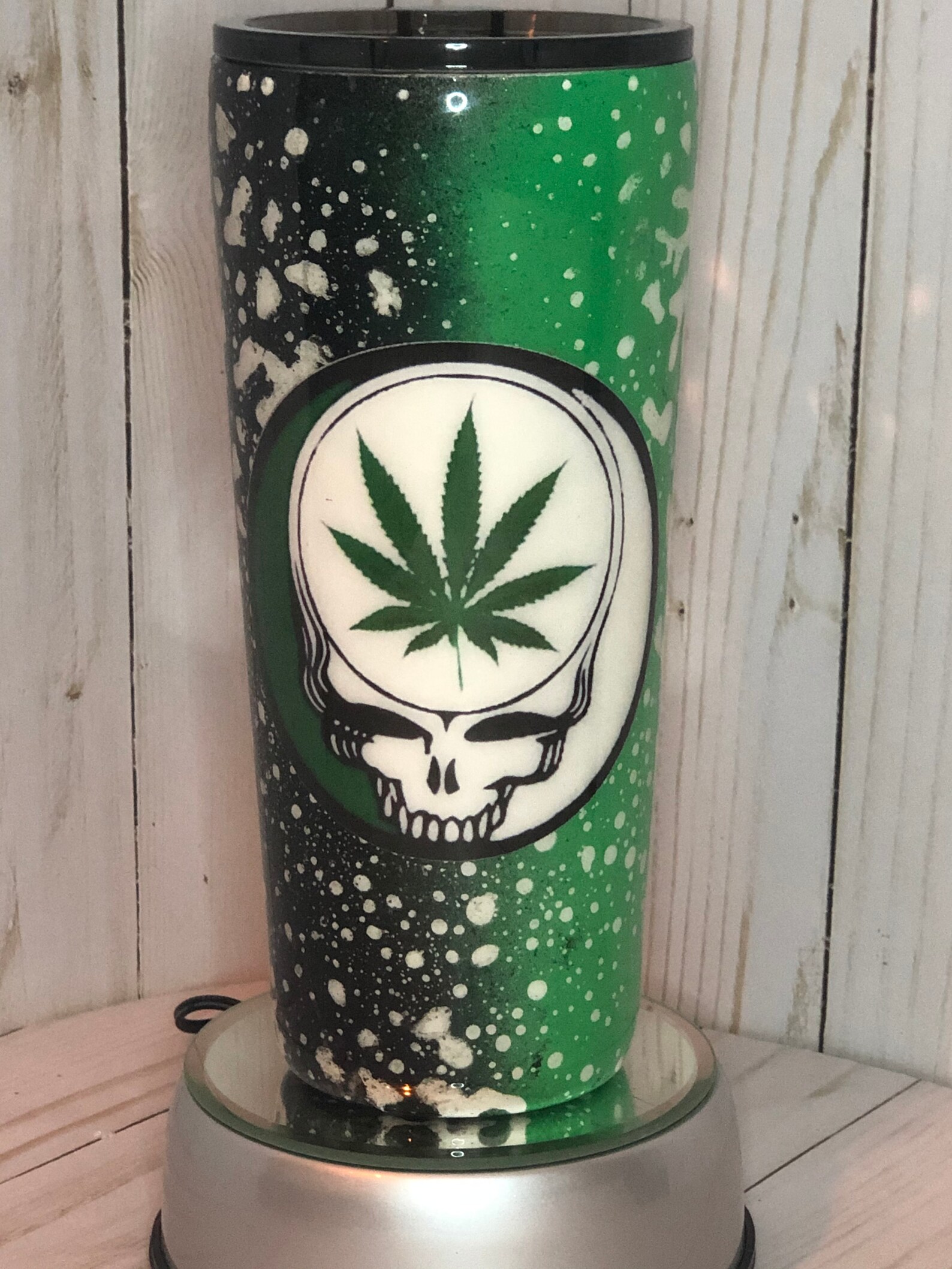 Grateful Dead inspire Marijuana Leaf Steelie Etsy