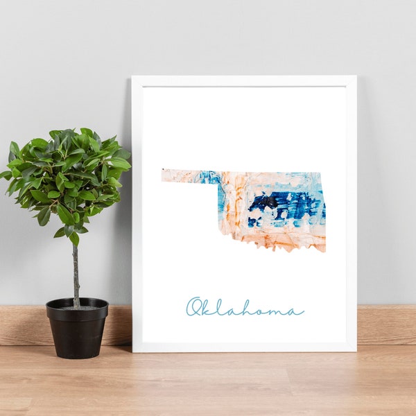 Oklahoma Art Etsy