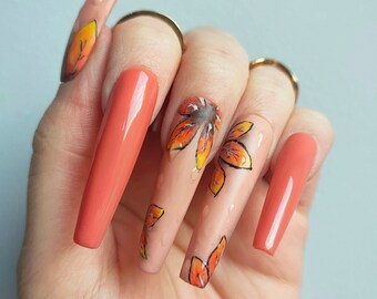 Don&#39;t Stop Beleafing press-on nails