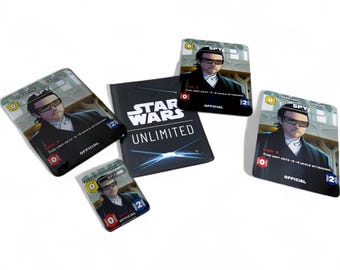 Spionagetoken: Star Wars Unlimited Tcg - Card Stock Metal oder Acrylic