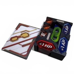 Gundam TCG Token Set Base with Magnetic Storage Container - Standard Card Sized