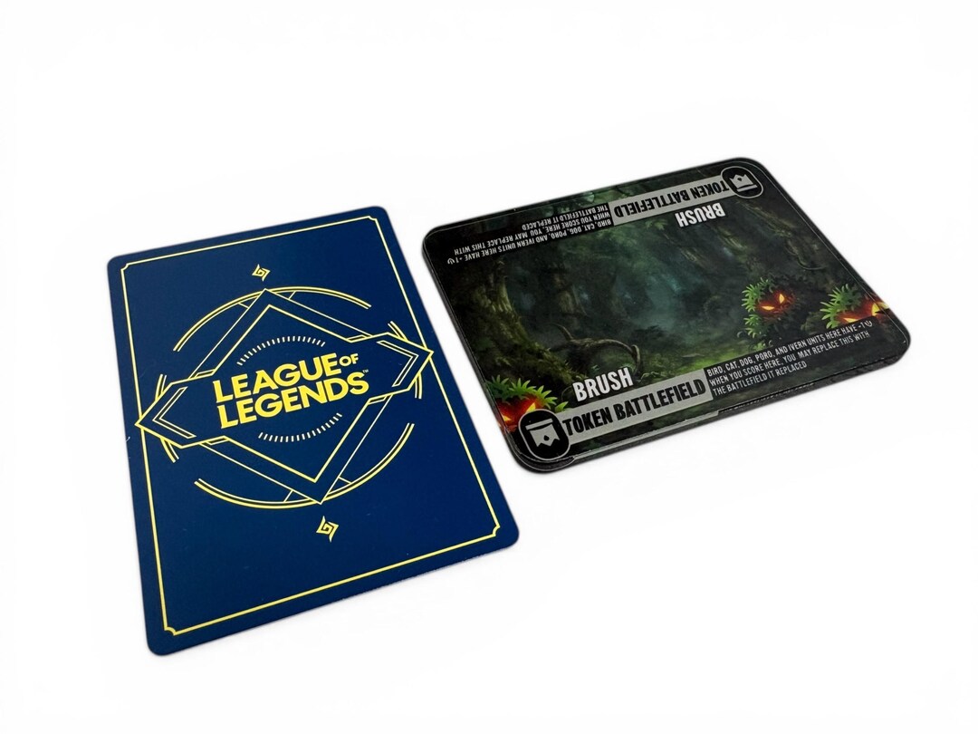 Brush Tokens- Qty 1 Standard Card Tokens - Riftbound TCG - Compatible ...