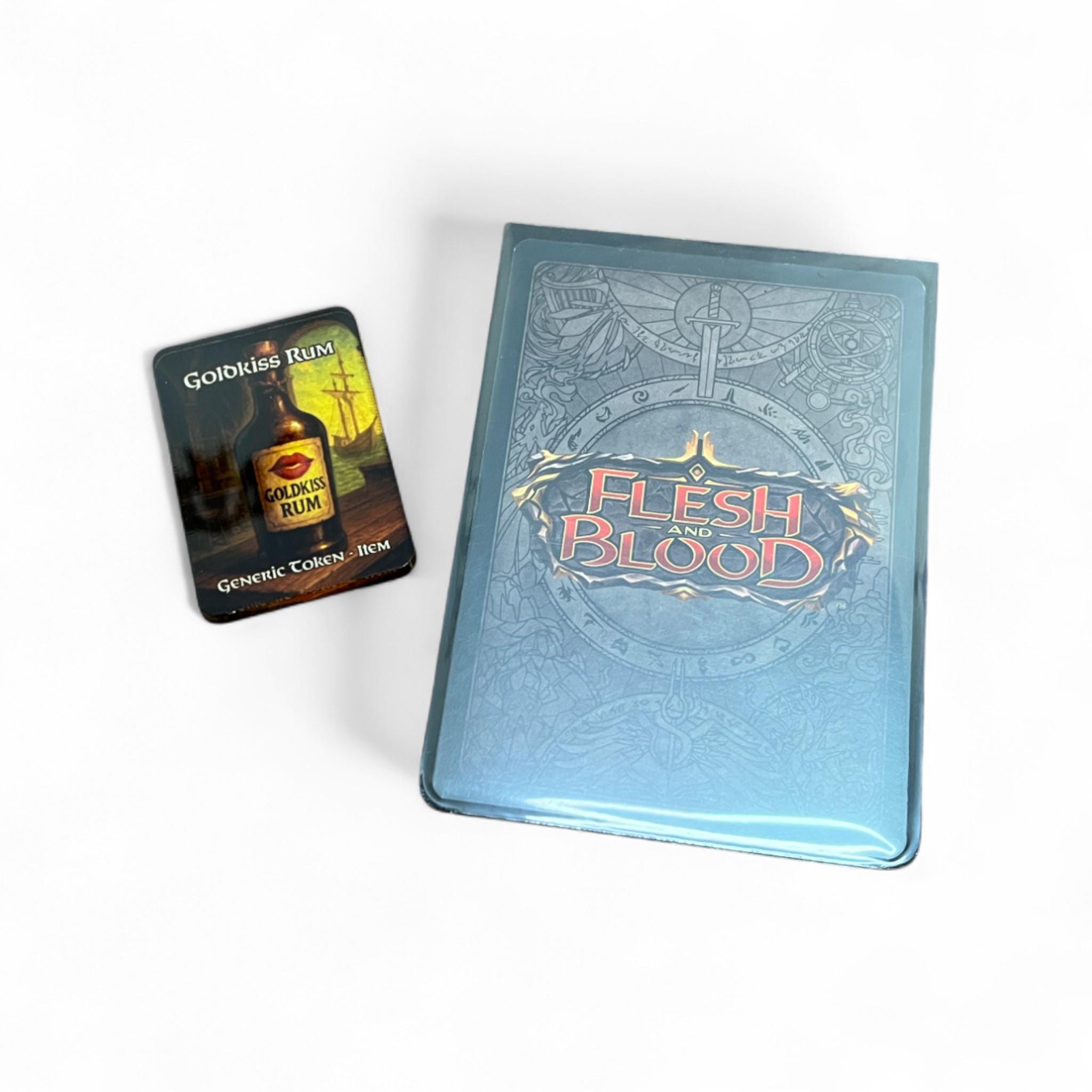 Goldkiss Rum - Flesh and Blood トークン Goldkiss RUM Token - Token for Flesh and Blood TCG- Token