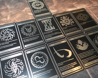 Flesh and Blood Aluminum Token Cards