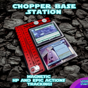 Chopper Base Station, Single Leader, Magnetic HP Tracker and Acrylic Token Set - Star Wars Unlimited TCG