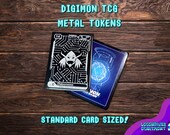 Metal Tokens - Digimon TCG - Standard Sized Cards - Etsy Metal Tokens - Digimon TCG - Standard Sized Cards - Etsy