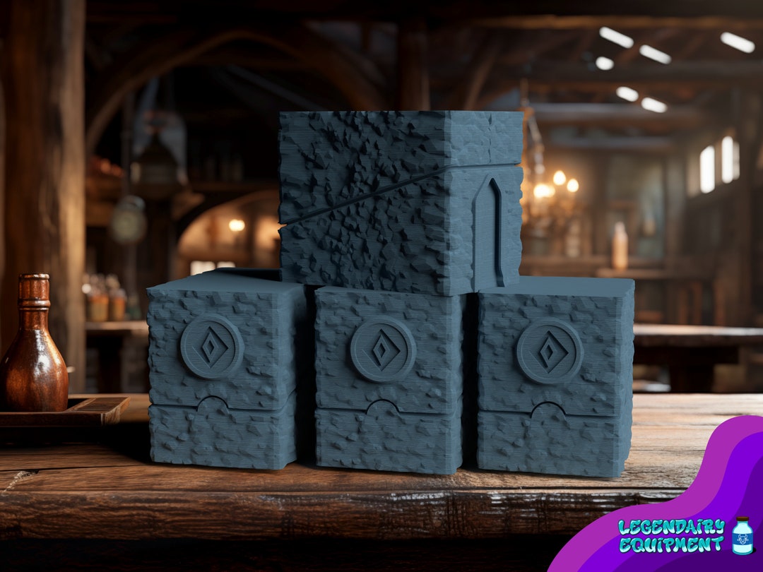 Colorless Mana Deck Box: Wall Mountable TCG Card Storage - Etsy