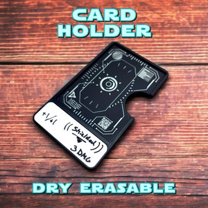 Star Wars Unlimited TCG Card Holder: Dry Erase Damage Tracker
