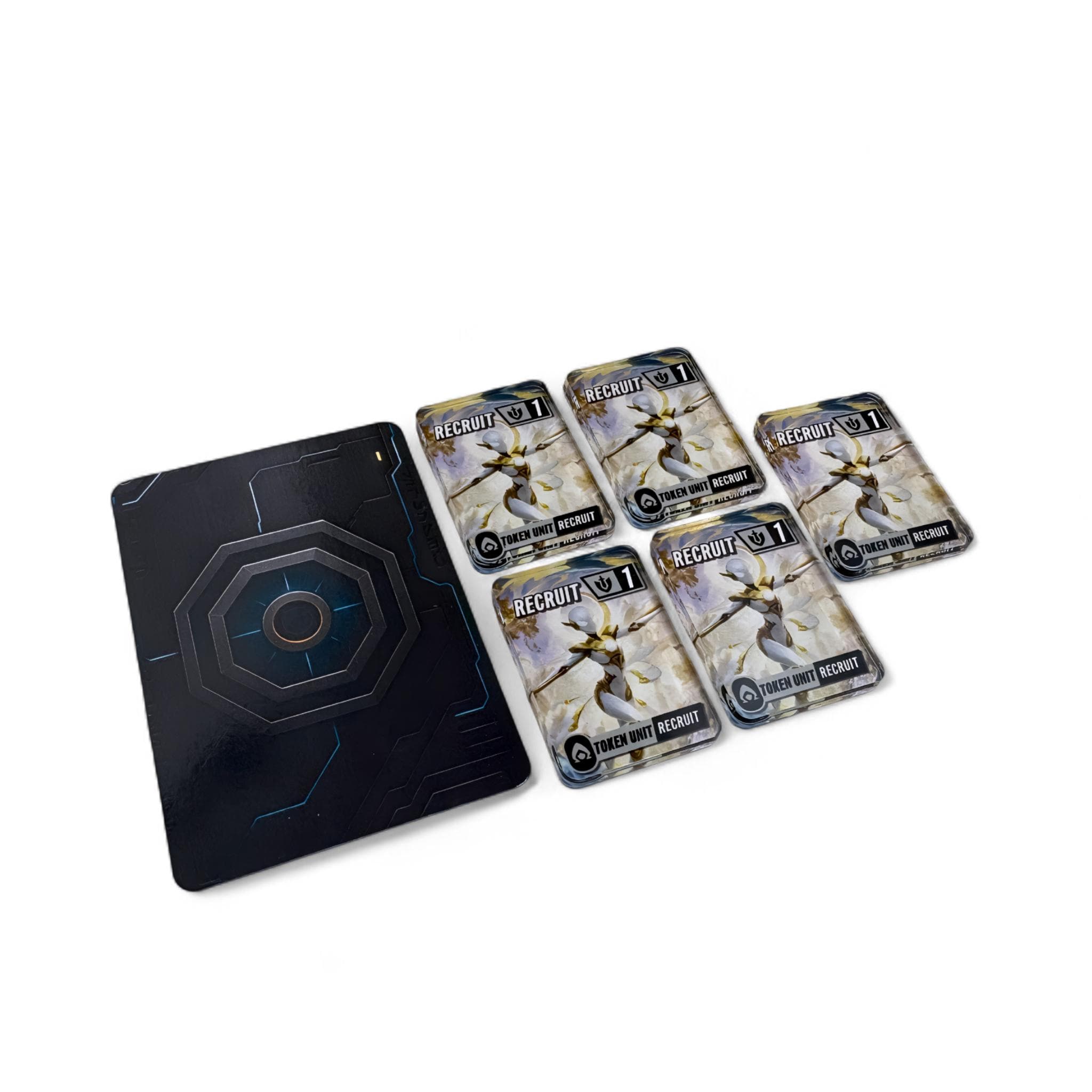 Recruit Tokens- Qty 5 Mini Card Tokens - Riftbound TCG - Compatible ...
