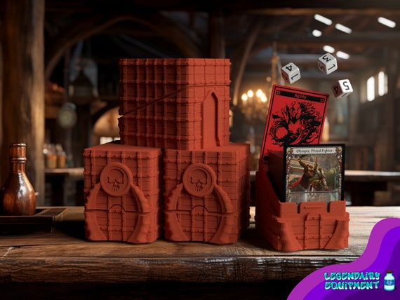 Flesh and Blood TCG Deck Box  Heavy Hitters, Wall Mountable - Etsy
