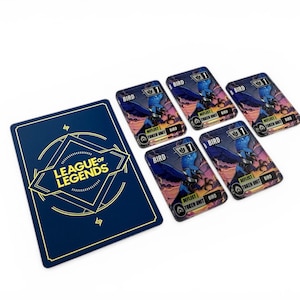 Bird Tokens - Menge 5 Mini Card Tokens - Riftbound Tcg - Kompatibel - Acrylic Token Pack