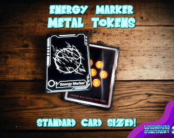 Energy Marker - Dragonball Super Fusion World TCG - Metal Tokens Standard Sized Cards