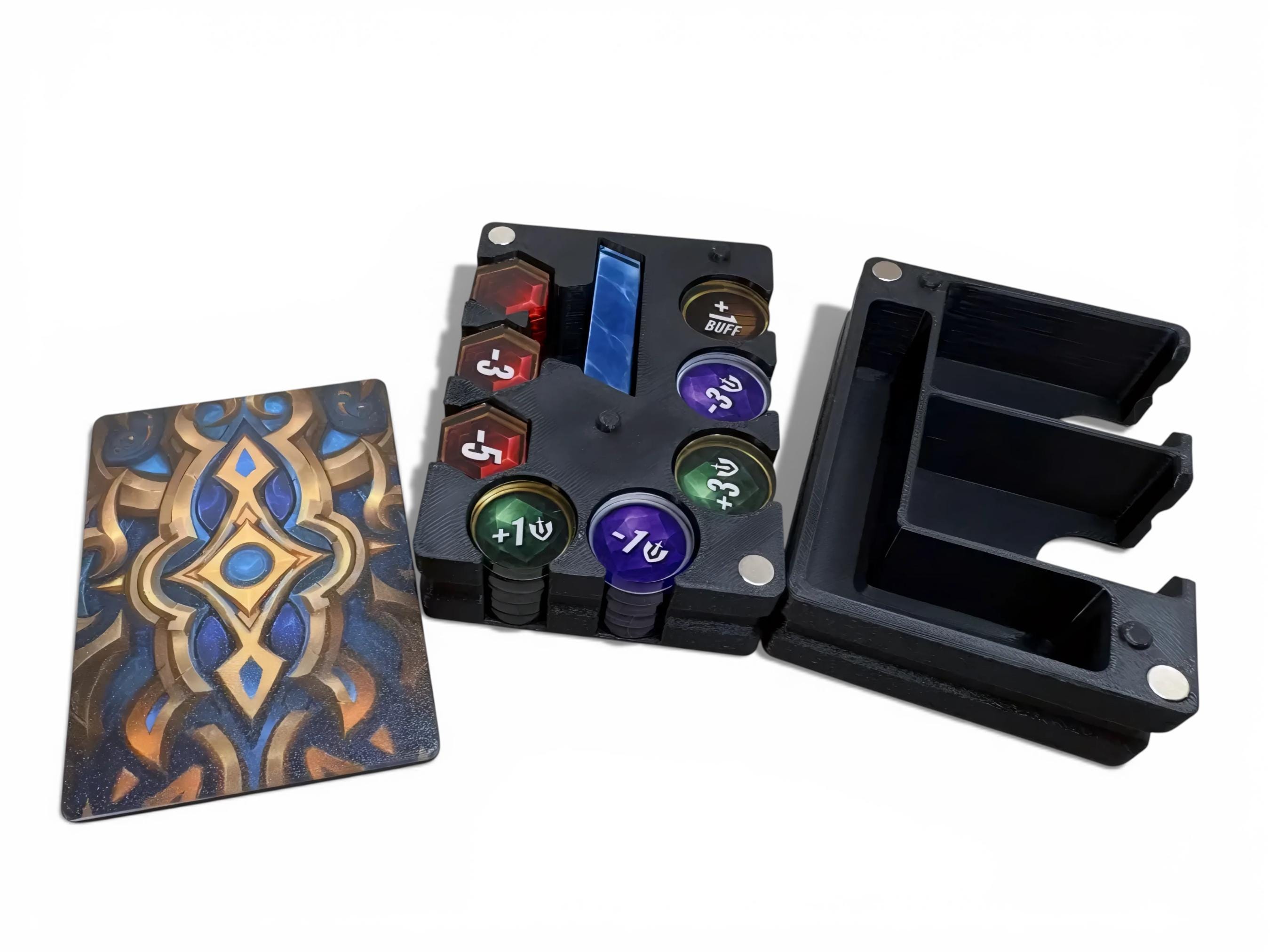Riftbound TCG Token Set Base With Magnetic Storage Container - Standard ...