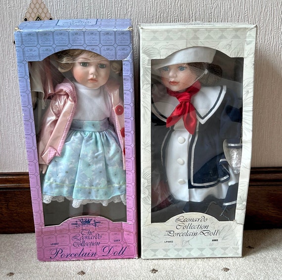 THE LEONARDO COLLECTION Porcelain Doll 2 to Choose From Etsy
