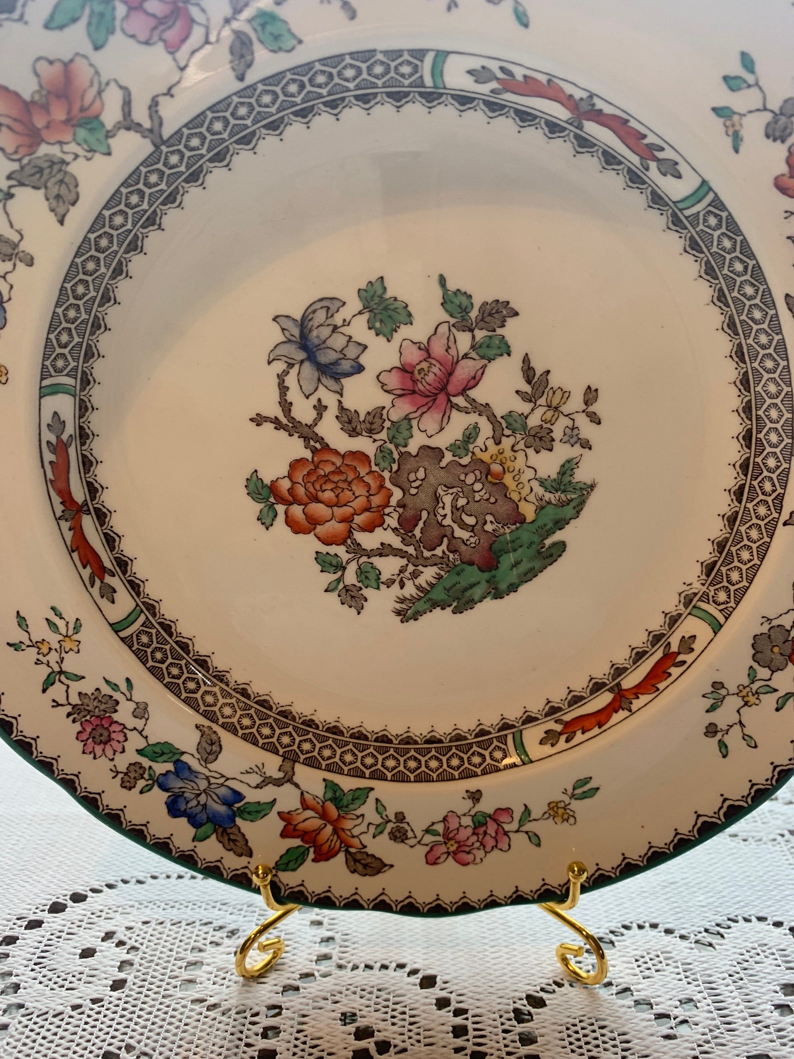 Spode Copeland Chinese Rose Small Dinner Plate 9 Inches Etsy UK