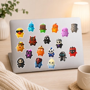 Sprite Stickers - Choose Your Bundle, Kiss Cut Sheet or Die Cut, UV Resistant & Waterproof