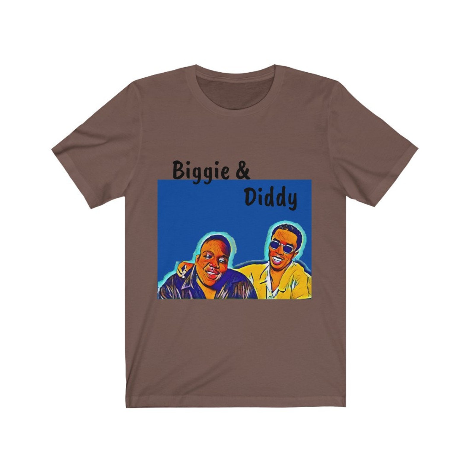 Biggie Smalls and P Diddy Graphic Tee 90's Vibes Unisex Etsy UK
