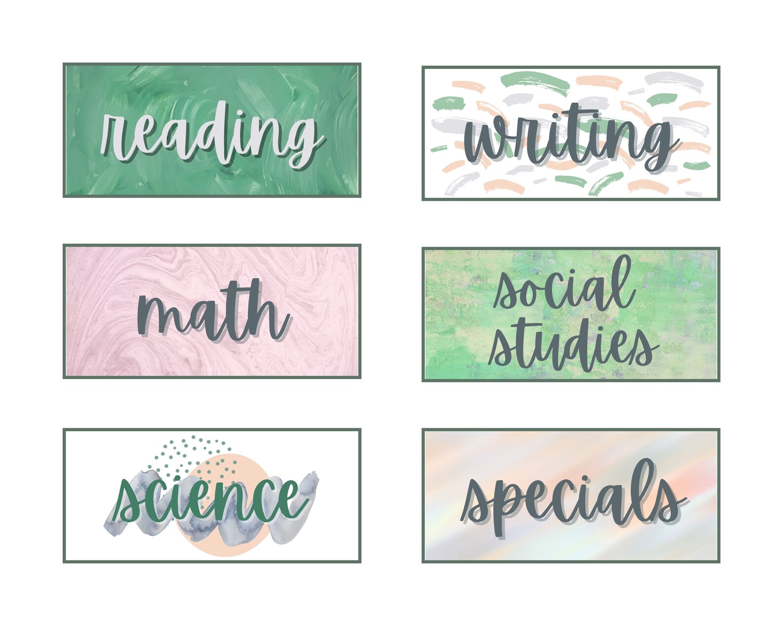 Editable Classroom Subject Labels Customizable Canva Etsy Editable Classroom Subject Labels Customizable Canva Etsy