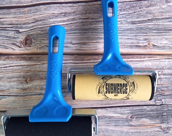 100mm Fabric Lino Block  Printing Roller / Brayer by Essdee