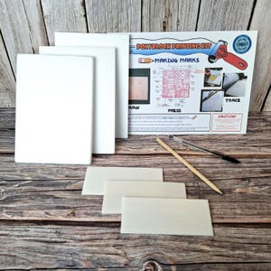 Polyblock Printing Kit: Safe Inks & Roller, No Carving image 5