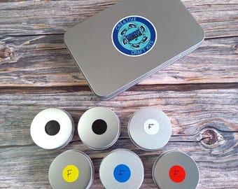 Fabric (Essdee) Printing Inks in presentation box -  6 x  30ml tins