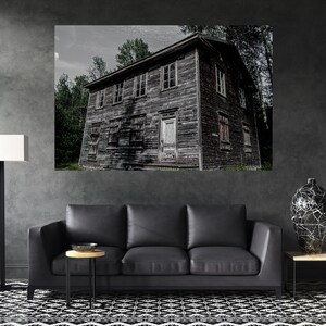 Abandoned Photos, Abandoned Print, Abandoned Canvas Print, Abandoned Photography, Abandoned Wall Art, Abandoned House, Ghost Town