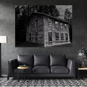 Abandoned Photos, Abandoned Print, Abandoned Canvas Print, Abandoned Photography, Abandoned Wall Art, Abandoned House, Ghost Town