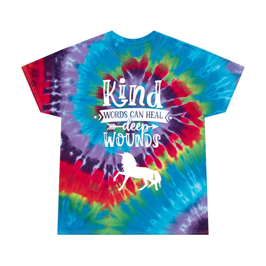 how to tie dye words on a shirt
