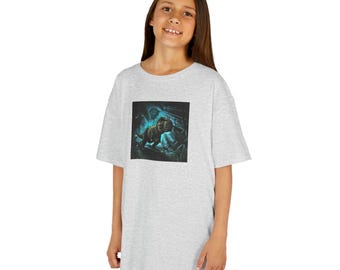Kids T-Rex Dinosaur Shirt – Ethically Made Cotton Tee for Dino Adventures