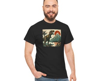 Vintage T-Rex Dinosaur Shirt – Jurassic Graphic Tee