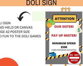 Doli Sign Wedding Game: Our Sister Pay Up Mister (Digital Download)