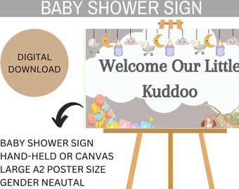 Indian Baby Shower Sign