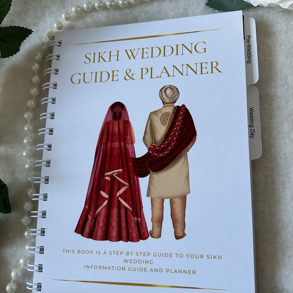 Sikh Wedding Guide & Planner White